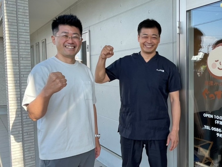 一丸 政貴さん(左)　　　一丸 安貴さん(右)